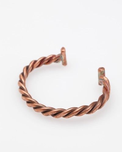 Copper Twist Cuff